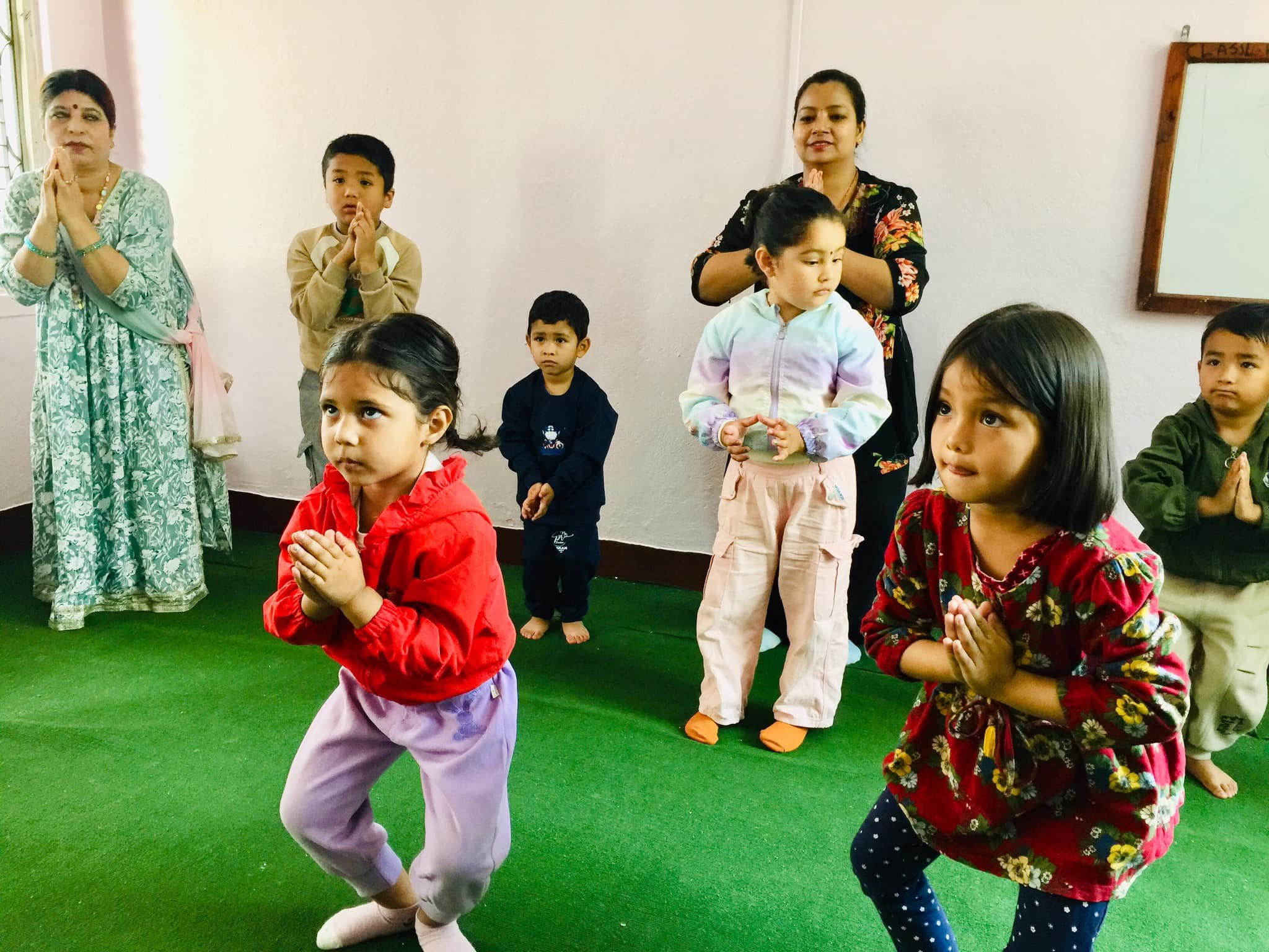 Outdoor play and movement at Chunamuna School